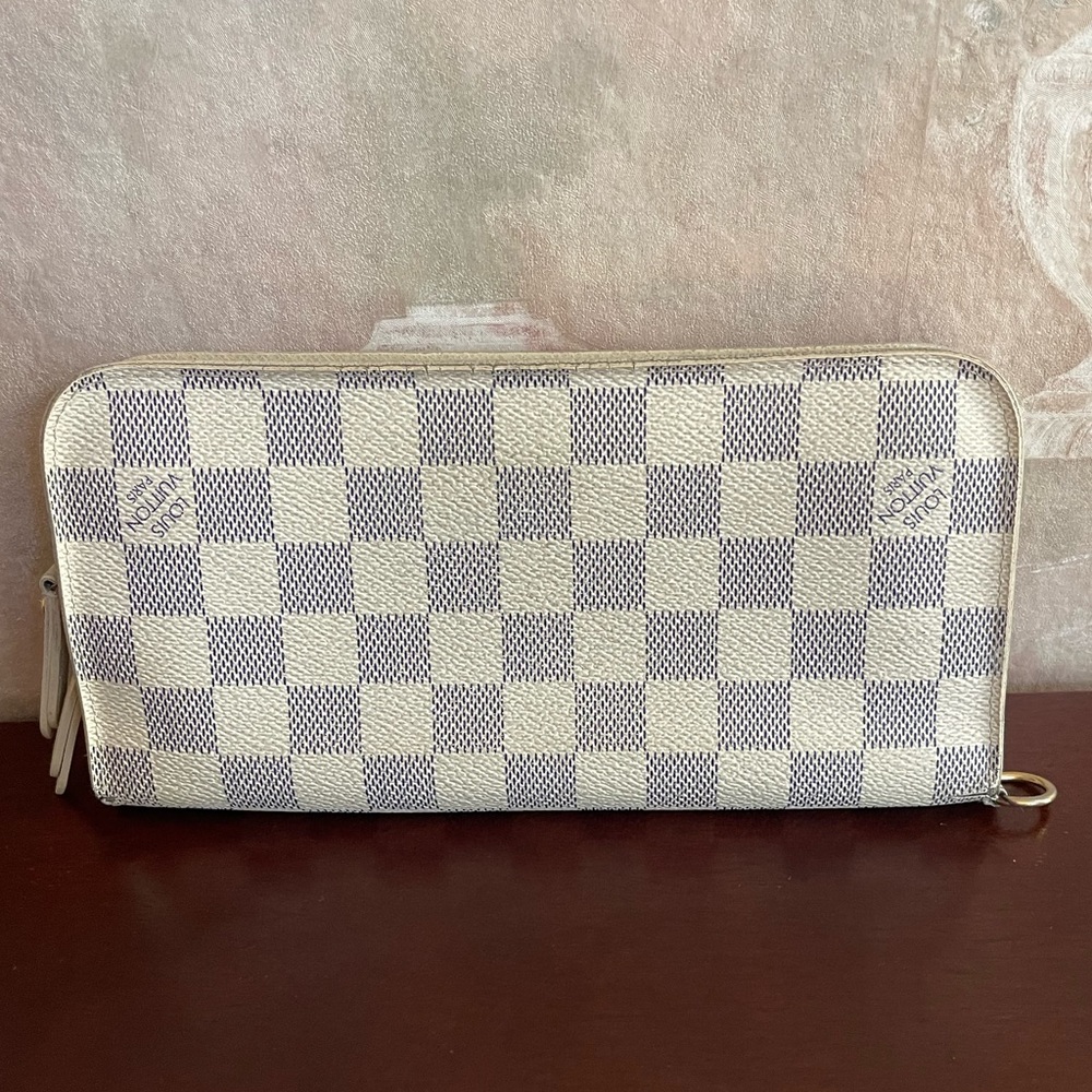 LOUIS VUITTON INSOLITE DAMIER AZUR LARGE WALLET - Picture 7 of 16